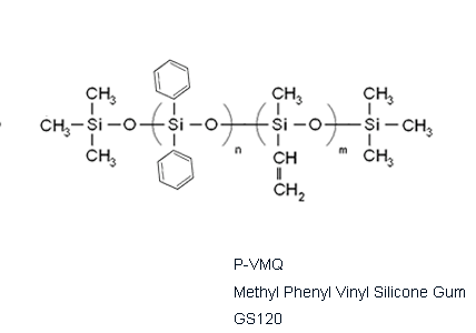 methyl phenyl vinyl silicone gum: